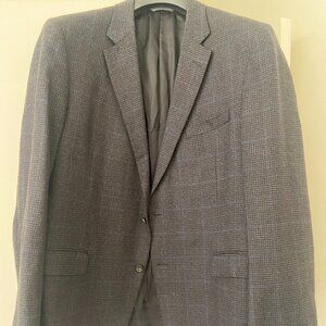 J.P. Tilford Harry Rosen Grey Checked Blazer